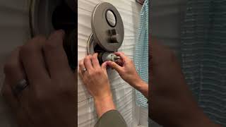 Replace Shower Faucet Cartridge plumbing howto shorts [upl. by Imalda]