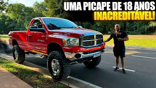 DODGE RAM 2006 COM PNEUS 40X135 ERGUIDA 7quotquot [upl. by Illene638]