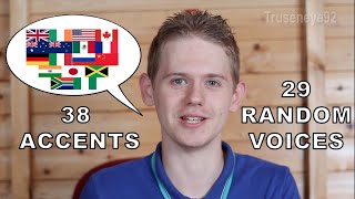 The English Language in 67 Accents amp Random Voices [upl. by Crotty]