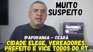 ELEIÇÕES SUSPEITAS em IPAPORANGA no CEARÁ [upl. by Niran]