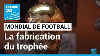 En Italie dans les coulisses de la fabrication du trophée de la Coupe du Monde • FRANCE 24 [upl. by Ardnosac75]