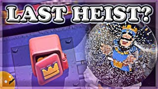 Rare Snow Globe Opening amp Last Heist Mode  Clash Royale 🍊 [upl. by Eseerahs]