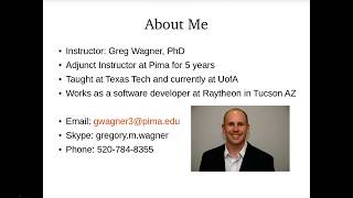 Pima Community College CIS131 Startup [upl. by Ydnem]