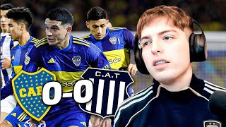 DAVOO XENEIZE REACCIONA A BOCA 0 TALLERES 0 2024  LIGA ARGENTINA FECHA 3 [upl. by Rebbecca205]