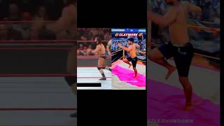 Drew mcIntyre Claymore Kick 🥵 Out A No Where 🔥 shorts drewmcintyre claymore wwemoves [upl. by Shantha]