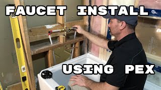 How To Install TubShower Faucet [upl. by Ledah]