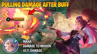 Perbandingan Damage Kagura Sebelum dan Sesudah Dibuff  Gameplay 24 Kills [upl. by Atirehc]