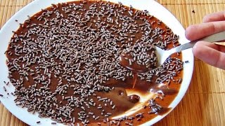 BRIGADEIRO DE COLHER SEM LEITE CONDENSADO  Menino Prendado [upl. by Eipper]