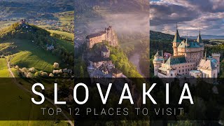 Slovakia  TOP 12 places you MUST SEE  CINEMATIC video [upl. by Neersin886]