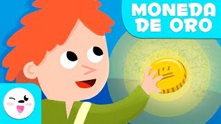 Moneda de oro  Cuento sobre el valor de la honestidad [upl. by Arais756]