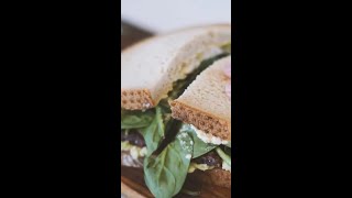 Vegan Tempeh Sandwich [upl. by Kcirdnekel]