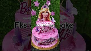 Barbie cake design 🎁😍 [upl. by Voe736]