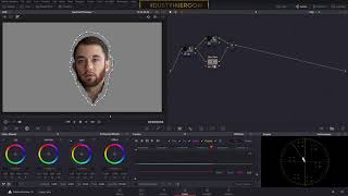 สอนใช้ Davinci Resolve 105  เลือกพื้นที่เฉพาะโดย Window amp Traker ภาค2 ตอนที่6 [upl. by Lyrahs]