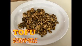 TOFU SCRAMBLE Tired of bland tasteless Tofu try this method today and you will be shocked [upl. by Easter]