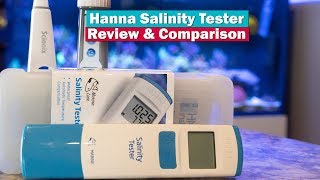 Hanna Salinity Tester Review and Comparison vs salinity tester HI98319 [upl. by Otrebogad212]