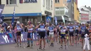 Sammendrag av 15 km fellesstart i Kristiansund under Toppidrettsveka 2014 [upl. by Kamal]