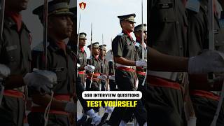 SSB Interview में सबसे अधिक पूछे जाने वाले प्रशन  Test Your SSB Preparation SSBInterview SSB NDA [upl. by Kyrstin]