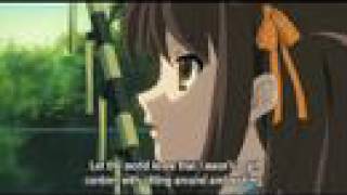 Haruhi talks to Kyon  MOHS ep 13 clip [upl. by Igig816]