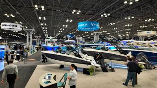 New York Boat Show 2024 at Javits Center [upl. by Ahsyas]