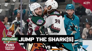 Lawson Crouse Clayton Keller And Nick Schmaltz Lead Arizona Coyotes To Victory Over San Jose Sharks [upl. by Nagorb]