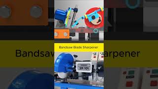 Bandsaw Blade Sharpener machine manufacturing mechanism engineering automation [upl. by Saretta368]