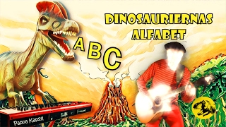 Dinosauriernas Alfabet  ABC sång amp video om dinosaurier för barn  Pappa Kapsyl  alfabetet ramsor [upl. by Catherin824]