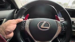 Gs350 paddle shifters upgrade ￼ [upl. by Ahtiek]