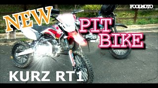 NEW ROAD LEGAL PIT BIKE  KURZ RT1 ENDURO [upl. by Clarine]