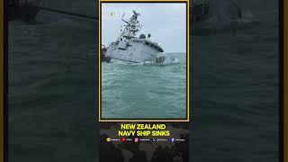 New Zealand Navy Ship Sinks Off Samoa All 75 Aboard Safe  WATCH [upl. by Naaitsirhc]