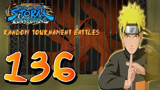 Naruto Storm Connections Random Tournament Battles 136 Naruto Massive Rasengan Mega Barrage [upl. by Annasiul]