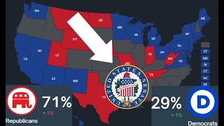 The 2024 Senate BATTLEGROUND MAP LATEST POLLS From ALL STATES August 25th [upl. by Junna]