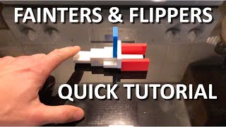 Domino Fainters amp Flippers Tutorial [upl. by Schuyler]