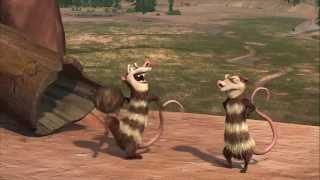 Ice Age Crash and Eddie funny scenes [upl. by Llovera]