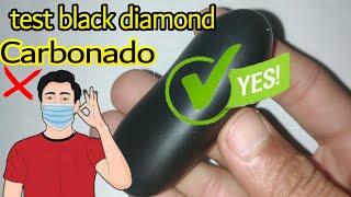 4 ways to check black diamonds quotcarbonadoquot at home in the easiest ways possible [upl. by Aihsilat]