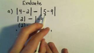 Evaluating Expressions Involving Absolute Value  Example 2 [upl. by Murage]