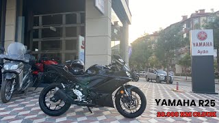 YAMAHA R25  20 BİN BAKIMI  AĞIR BAKIM CEYLAN MOTOVLOG 8 [upl. by Nefets765]