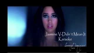 Jasmine VDidnt Mean It Official Karaoke\Instrumental with Lyrics [upl. by Nayllij]