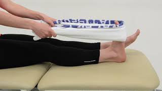 Plantar Fascia Towel stretch [upl. by Trillbee]