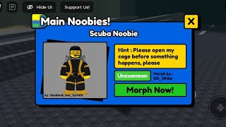 How To Get Scuba Noobie  Find The Noobies Morph [upl. by Chenay568]