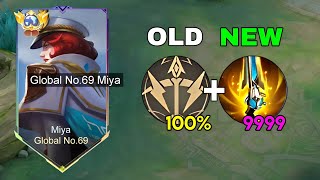 AUTO KILL HACK NEW RECOMMENDED COMBO BUILD AND EMBLEM FOR MIYA 2024 SLOW  DAMAGE💀  mlbb [upl. by Korman441]