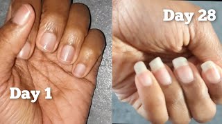 COMMENT FAIRE POUSSER SES ONGLES NATURELLEMENT  VRAI ASTUCE ongles forts et longs [upl. by Viviane]