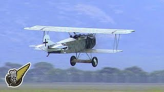 WW1 Fighter Furball Eight Aircraft Swirling [upl. by Verner368]