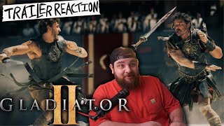 Gladiator II Trailer Reaction [upl. by Salangia714]