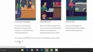 How to Create FreeCharge Virtual Credit Card Go MasterCard [upl. by Gernhard]