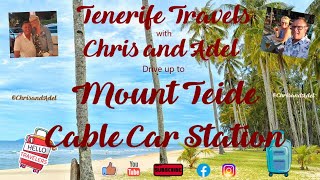 Tenerife Drive up Mount Teide to Cable Car Station [upl. by Nelram]