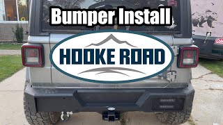 Hooke Road Rear Bumper hot to Install  Black Friday Cyber Monday [upl. by Lletnuahs]