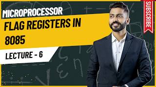 Lec6 Types of Flag Register in 8085 Microprocessor  Auxiliary carry  Parity  Carry flag [upl. by Durno322]