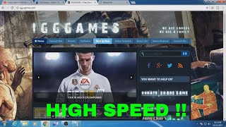 3 best website link for crack games very high speed download [upl. by Lundin]