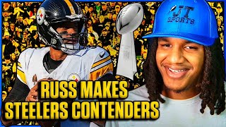 JT On How Russell Wilson Has Elevated The Steelers [upl. by Dnalsor186]