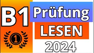 GAST  B1 Prüfung  Lesen Übungssatz  GAST DTZ 2024 TEST [upl. by Sivie559]